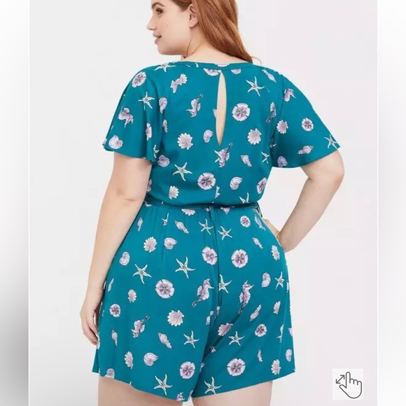Her Universe Torrid Ariel Seashell Romper - Picture 12 of 14